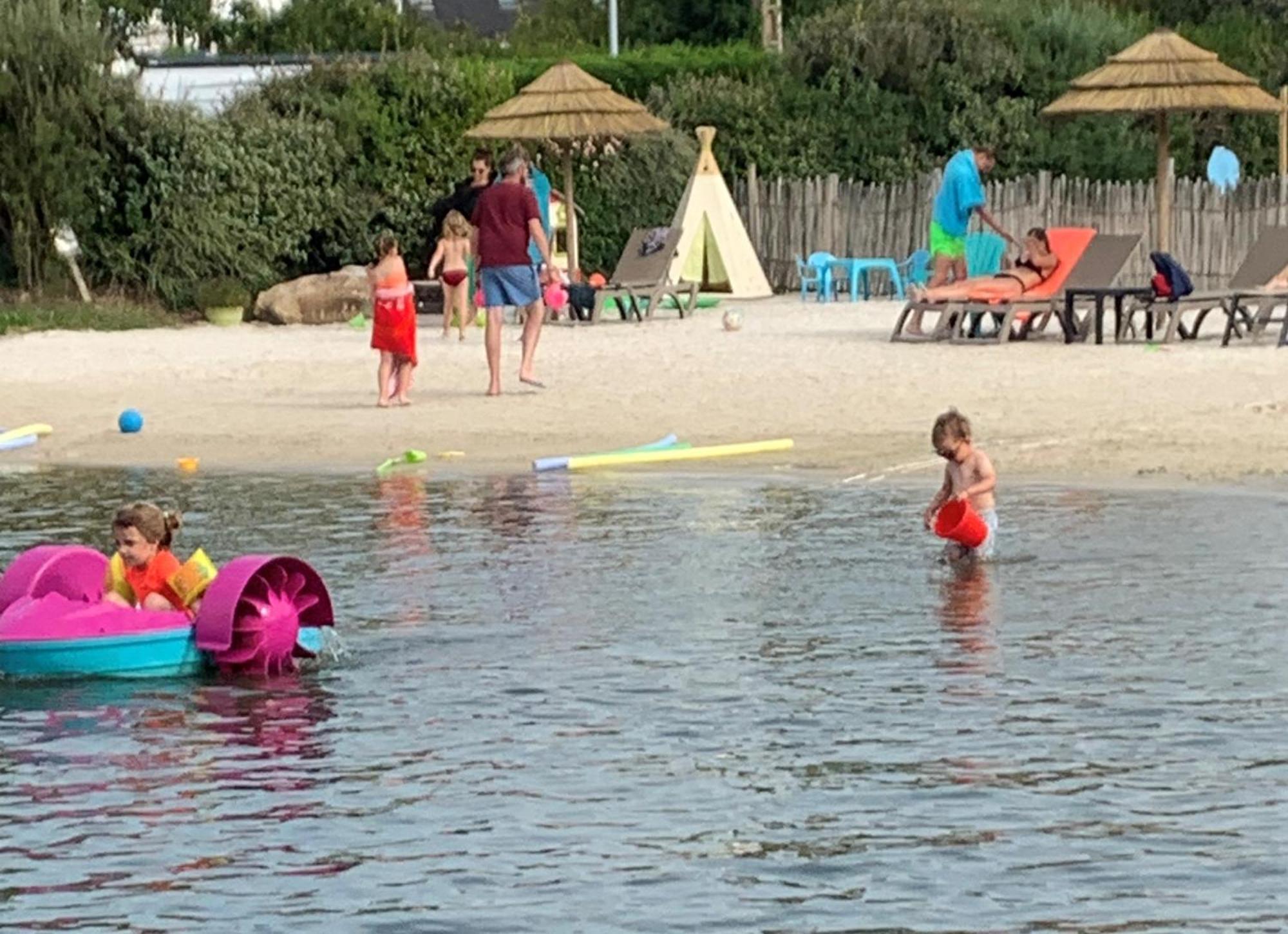 Camping Paradis Le Moulin Des Oies Belz المظهر الخارجي الصورة